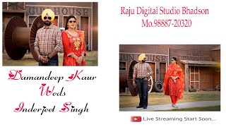 Damandeep Kaur Weds Inderjeet Singh  Live Jaggo Ceremony Raju Digital Studio Mo9888720320 [upl. by Acinorrev]