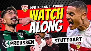 STR Fanradio live Preußen Münster  VfB Stuttgart [upl. by Aicelaf]