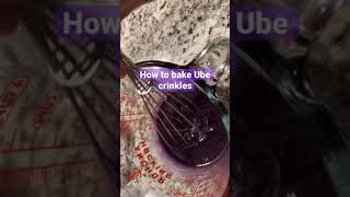 How to bake ube crinkles  Panlasang pinoy [upl. by Tammany]