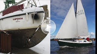 Refit Koster 28 Vom Wrack zur Familienyacht [upl. by Jacy499]