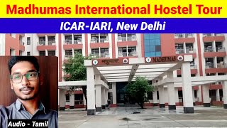 IARI Madhumas Hostel Tour New Delhi  IARI Hostel  IARI boys hostel  CV Avinash iari iarihostel [upl. by Kwei]