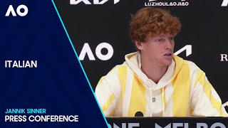 Jannik Sinner Wins HUGE 39Shot Rally in Mens Singles Final  Australian Open 2024 [upl. by Inness]