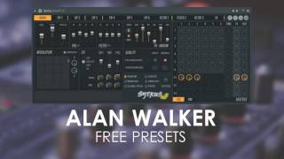 ALAN WALKER style  FREE presets  SYTRUS [upl. by Kwasi58]