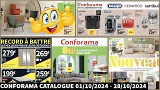 📢 CONFORAMA 💯 1 OCTOBRE 2024 SOLDES 2024 😱 conforama promo arrivage soldes [upl. by Berg661]