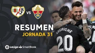 Resumen de Rayo Vallecano vs Elche CF 23 [upl. by Zebada]