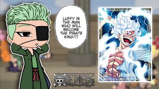 Past Strawhats Pirates react to Future  Luffy Gear5 After time skip [upl. by Ima904]