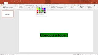 Comment ajouter aligner et mettre en forme du TEXTE dans POWERPOINT [upl. by Doralin825]