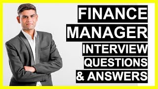 FINANCE MANAGER Interview Questions And Answers How To Become A Finance Manager [upl. by Eillo]