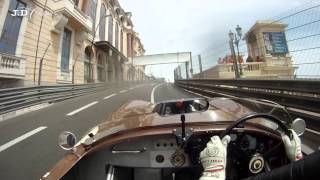 Jaguar Ctype 2014 Monaco Historic  JD Classics [upl. by Atoel816]