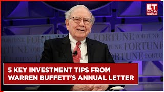 Warren Buffett Investment Tips Key Takeaways From Buffetts Annual Letter To Shareholders [upl. by Kippy]