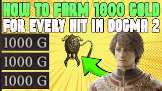 Dragons Dogma 2 GOLD FARM with EVERY HIT Best Money Farm Farming Whimsical Daydream Sphinx Riddle [upl. by Diad]