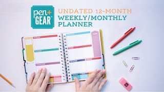 WeeklyMonthly Spiral Planner by PenGear amp 3Birds Design [upl. by Herrick]