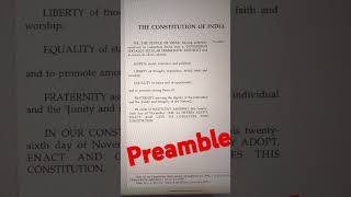 Preamble of the constitution youtubeshorts preambleofindianconstitution preamble viralvideo [upl. by Elletnuahc380]