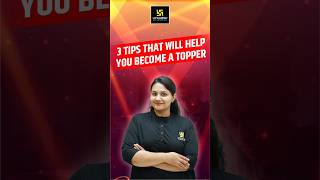 3 Tips That Will Help You Become A Topper  Study Strategies studytips shorts  Aakanksha Maam [upl. by Kellyann]