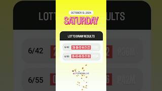 642 655 Live Draw Lotto Result  October 12 2024 Saturday 9 PM [upl. by Eaves]