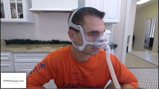 AirTouch N20 Nasal CPAP Mask from ResMed  Setup and Review [upl. by Nnylanna36]