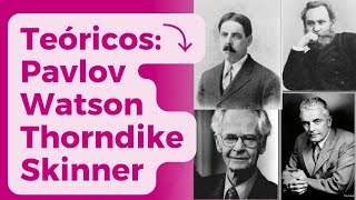 Pavlov Watson Thorndike e Skinner  RESUMÃO [upl. by Reider]