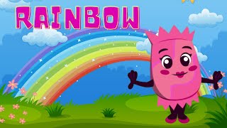 🌈 Rainbow Song for Toddlers  SingAlong  Colorful Learning Adventure  Kids Song [upl. by Forland]