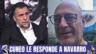 SANTIAGO CÚNEO LE RESPONDE A ROBERTO NAVARRO  111124 santiagocuneo cuneo peronismo [upl. by Dion]