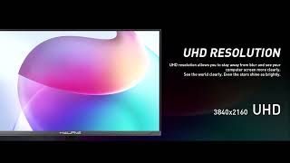 Haurve HG3214K 32 4K 144Hz Gaming Monitor Review  UltraFast 05ms USBC amp HDMI 21 [upl. by Annamarie982]