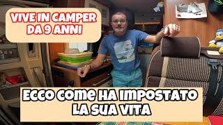 VIVERE IN CAMPER  Intervista a Cristiano di liberamenteincamper che da 9 anni vive in camper [upl. by Gladine530]