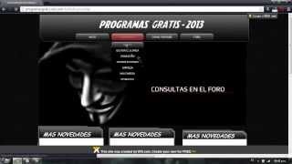 Descargar Programas para PC Full Español Actualizado 2013 [upl. by Llehcear]