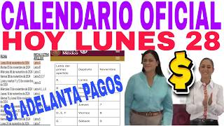 📅OFICIAL 📅YA HAY FECHAS🔥 PAGOS CALENDARIO ADULTOS MAYORES 65 Y MÁS HOY SHEINBAUM Y ARIADNA MONTIEL🙏 [upl. by Tiersten]