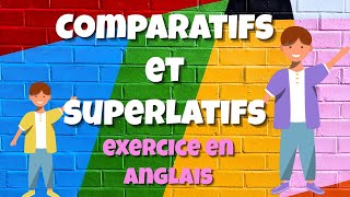 Exercice danglais comparatifs et superlatifs [upl. by Rikahs280]