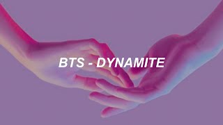 BTS 방탄소년단 Dynamite Lyrics [upl. by Noruq]