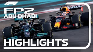 FP2 Highlights  2021 Abu Dhabi Grand Prix [upl. by Anay]