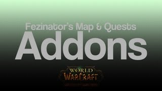 World of Warcraft Addons  Patch 52 Map and Quests Addons [upl. by Kelula]