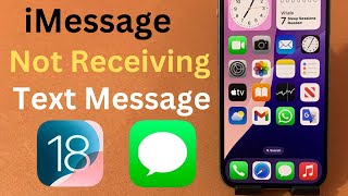 How to Fix iPhone Not Receiving Text Messages in iOS 18 [upl. by Enomrej]