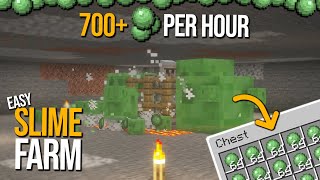 EASY  STACKABLE Slime Farm  No Beacon Needed [upl. by Elrod]