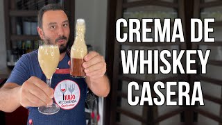 ¿Cómo hacer una Crema de Whiskey Casera Parecida al Baileys  Receta [upl. by Burd]