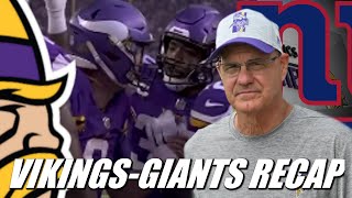 VIKINGSGIANTS RECAP FIRE ED DONATELL [upl. by Callista]