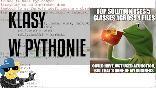 Wprowadzenie do klas i metod programowanie obiektowe Python [upl. by Camilo]