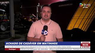 ACHADO DE CADÁVER EM MATINHOS [upl. by Audi]