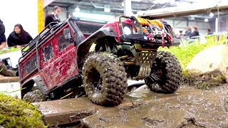 AWESOME RC SCALER amp CRAWLER I RC CRAWLER TRUCK TEAM KTM I EXTREM MUDDY CONDITIONS I INTERMODELLBAU [upl. by Atelra]