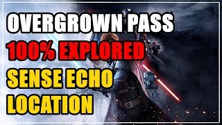 Overgrown Pass Kashyyyk Sense Echo Location Fallen Order [upl. by Annocahs454]