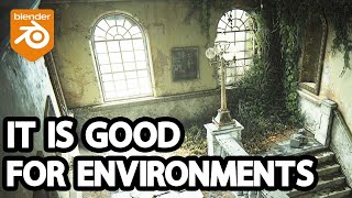 Is Blender Good For Creating Environments [upl. by Ariek]