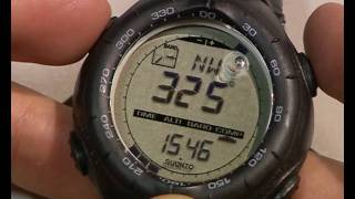 Suunto Vector  How to calibrate a compass [upl. by Adnarem729]