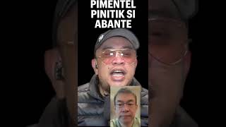 PIMENTEL PINITIK SI ABANTE [upl. by Lancaster476]