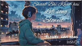 sham Bhi khoob Hai  slowed  lofi song remix lofimusic lofisongstatus edits youtuber [upl. by Eednas]