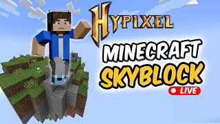 ROAD to WOLF SLAYER 7🙌  Minecraft Skyblock STREAM🔥 [upl. by Renruojos759]