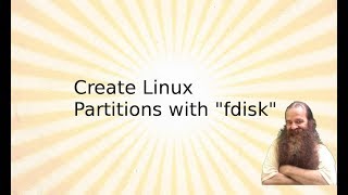 Create Linux Partitions with fdisk [upl. by Bella]