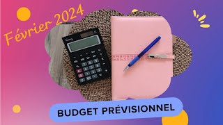 Budget Prévisionnel de Février 2024  Enveloppes Budget [upl. by Snapp]