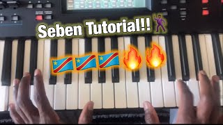 piano seben congolais Tutorial🥰😍💥💥 🕺🏾🕺🏾🕺🏾Sebene Congo [upl. by Creighton]