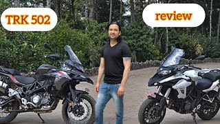 Benelli TRK 502 BS6 review  TRK ON ROAD PRICE SK UK09 [upl. by Kester168]