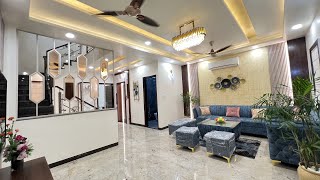 20×60 Inside Tour of 4 BHK premium Villa  House for Sale  20×60 House plan [upl. by Uokes]