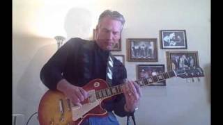 Funky Les Paul  Slide Guitar in Natural Tuning  Mark Galloway [upl. by Eppesuig610]